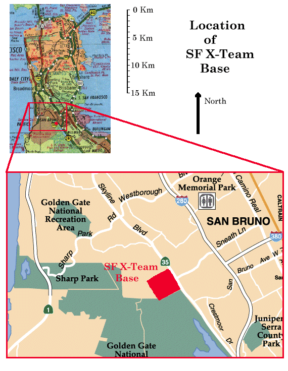 location of the Exemplars base